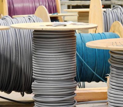 lines, cable, cable drum